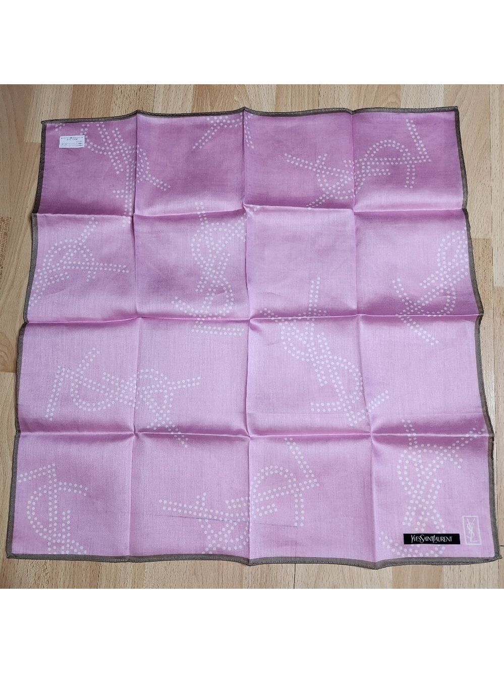 Yves Saint Laurent Brandnew Scarf/ Handkerchief Cotton